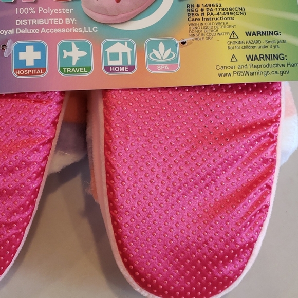 Unicorn slippers! - Picture 3 of 3
